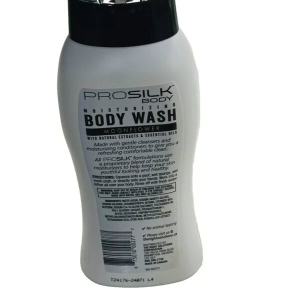 Pro Silk Moonflower Moisturizing Body Wash 24 OZ Bottles--3PACK!!! - Picture 3 of 5